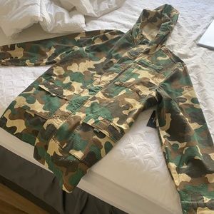 Camo jacket by primitive brand new with tags